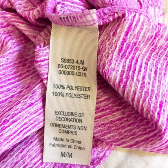 5/$25 Champion Purple Racerback Workout Tank Top M - Picture 3 of 4